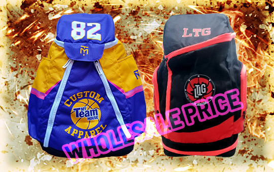Wholesale Custom Sports bags, icehockey bags, drawstring bag & duffel Bags at Factory Prices.
